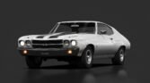 Chevrolet chevelle ss 454 classic white