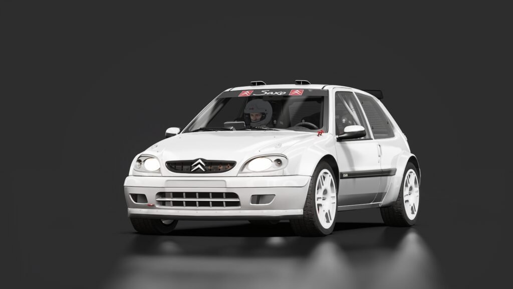 Citroen saxo vts (fase 2) s1600 blanco