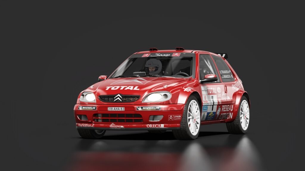 Citroen saxo vts (fase 2) s1600 playstation team oreca