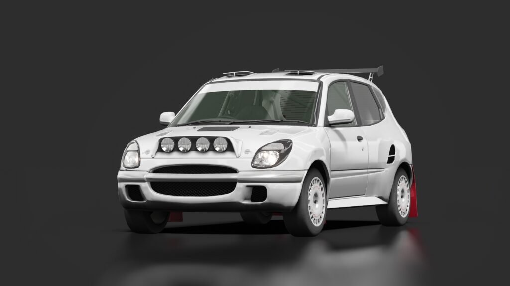 Daihatsu storia rally car 1 green