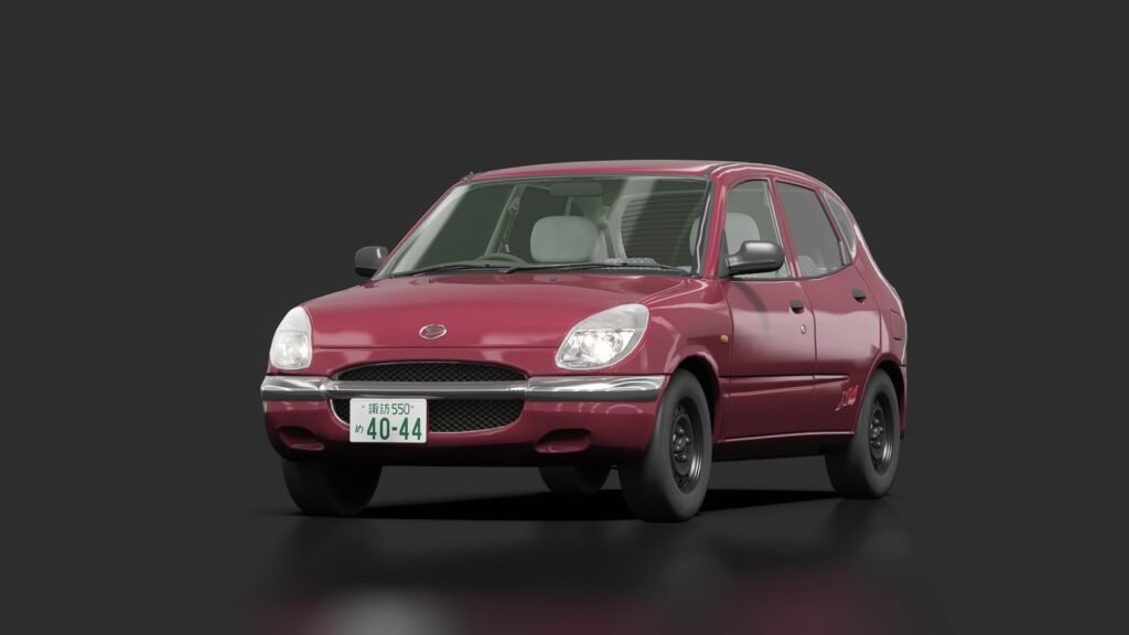 Daihatsu storia x4 4 maple red