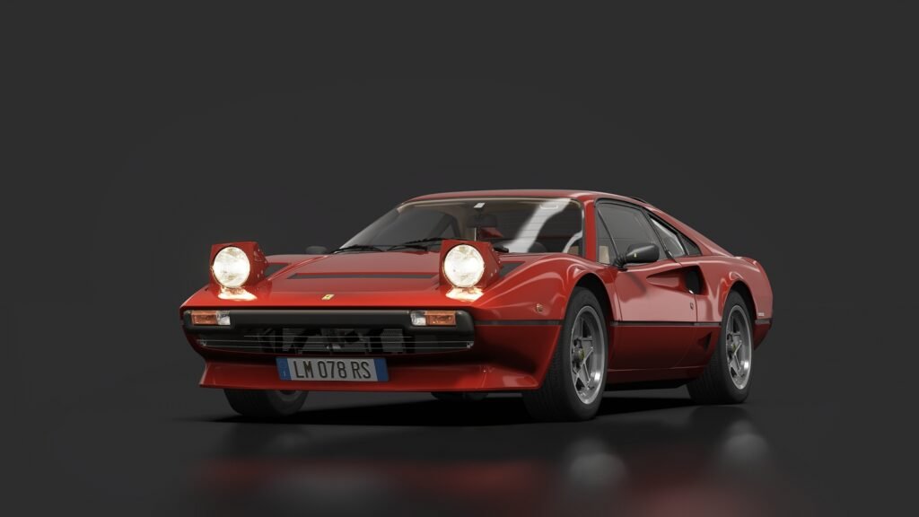 Ferrari 208 gtb turbo (eu) 1982 rosso corsa