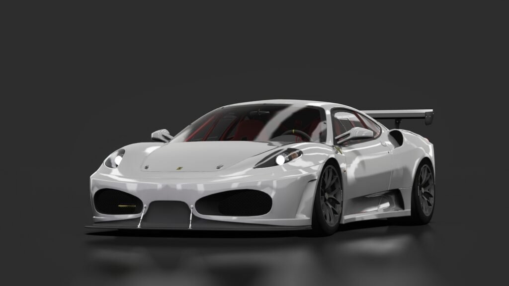 Ferrari f430 club 01 race white