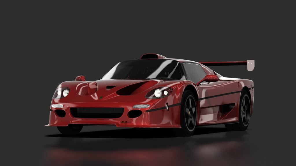 Ferrari f50 gt 00 red