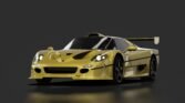 Ferrari f50 gt yellow