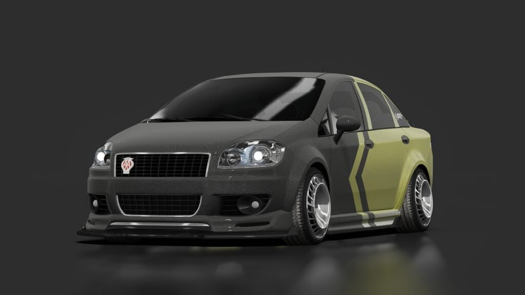 Fiat linea 2009 (bedelinea) zecution gaming 1 black1