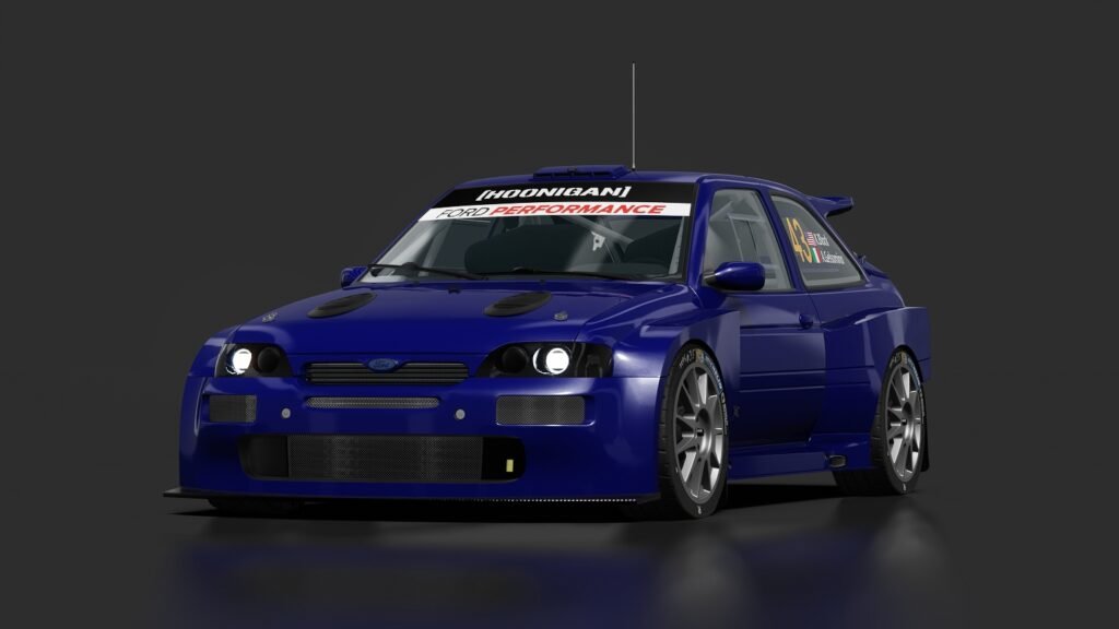 Ford escort rs cosworth ken block 02 blue