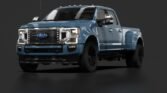 Ford f 450 twinturbo onvisu!society antimatter blue metallic