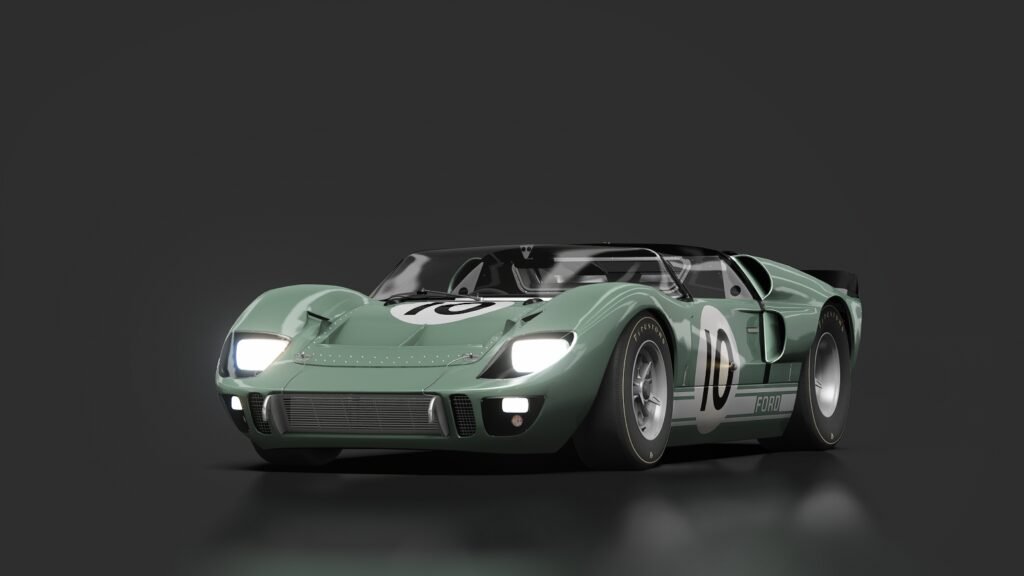 Ford gt40 gt110 x1 10 green