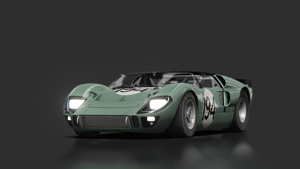 Ford gt40 gt110 x1 194 green