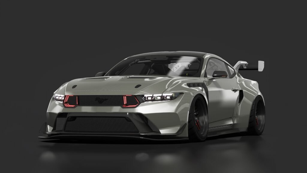 Ford mustang gtd vdc 5 blackrims