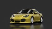 Gemballa turbo coupe gt yellow