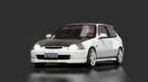 Honda civic ek hatch dkr secret service championship white