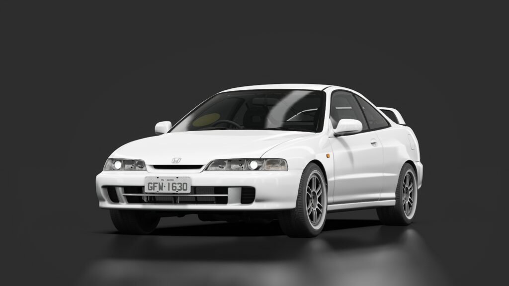 Honda integra sir g dikku hida black import 00 frost white