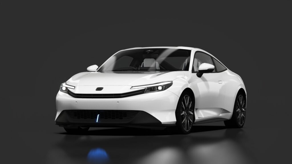 Honda prelude 01 grand prix white