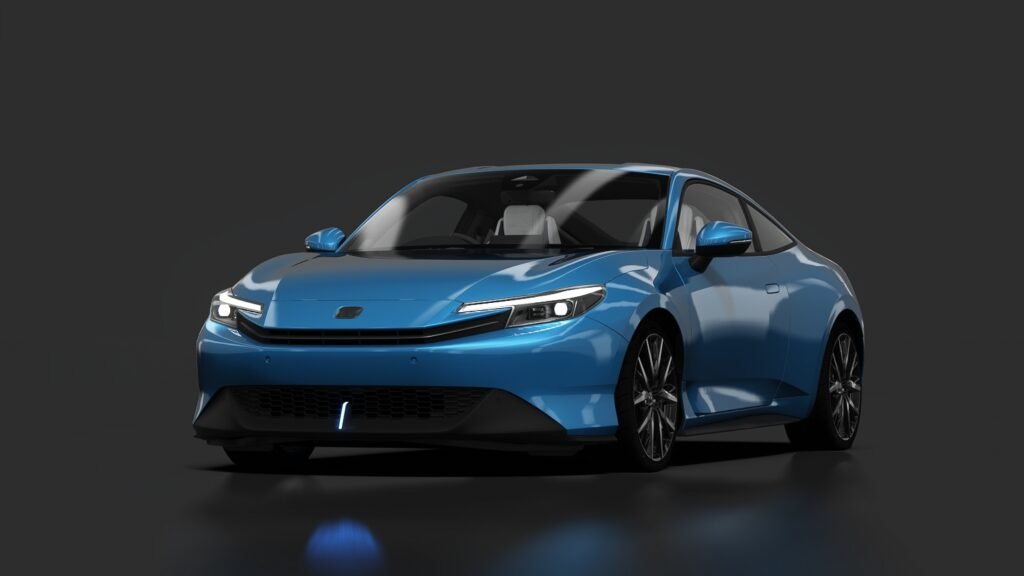 Honda prelude 04 nurburgring blue metallic