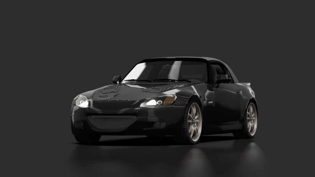 Honda s2000 mugen early version 00 black