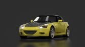 Honda s2000 mugen early version 04 yellow