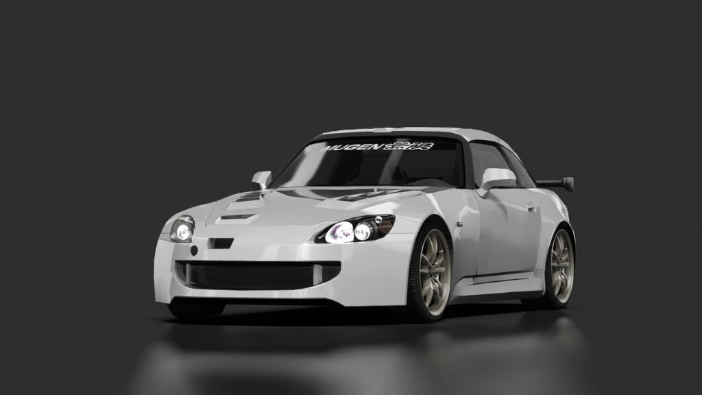 Honda s2000 mugen late version 00 white