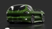 Hotwheels deora ii green