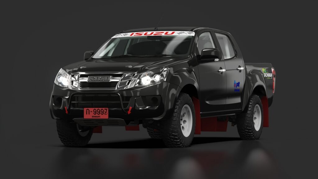 Isuzu d max 2014 cross country rally black