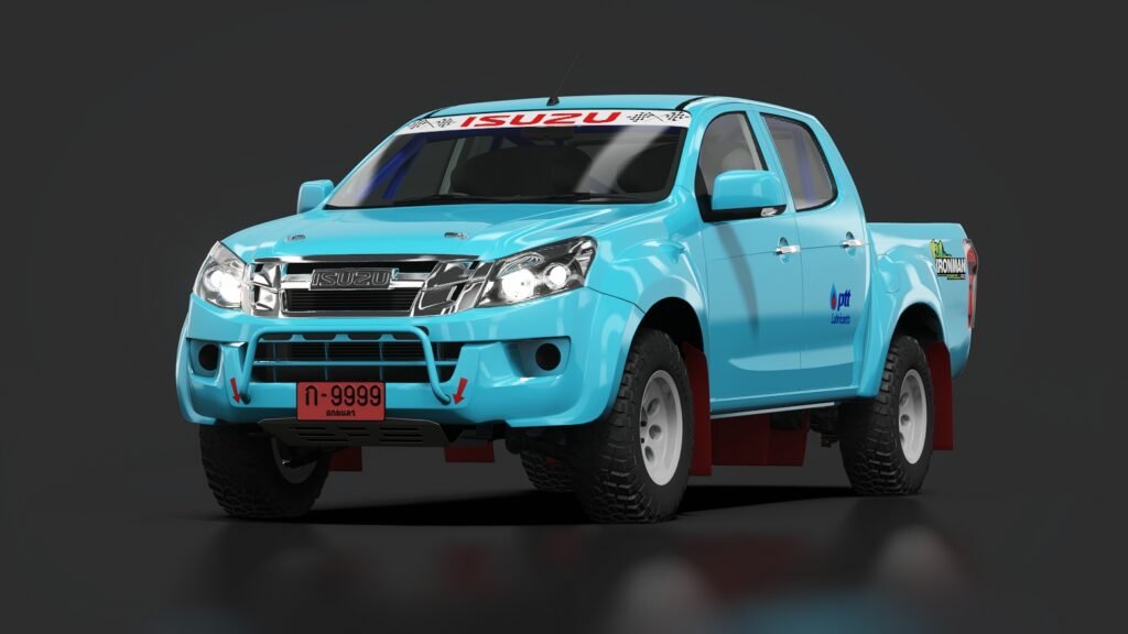 Isuzu d max 2014 cross country rally blue