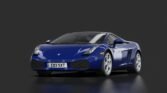 Lamborghini gallardo e gear 2003 03 blu caelum metallic