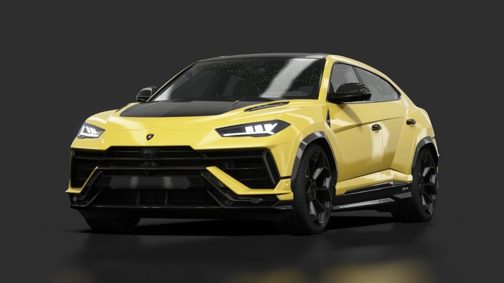 Lamborghini urus performante tuned redd spec 0 giallo auge
