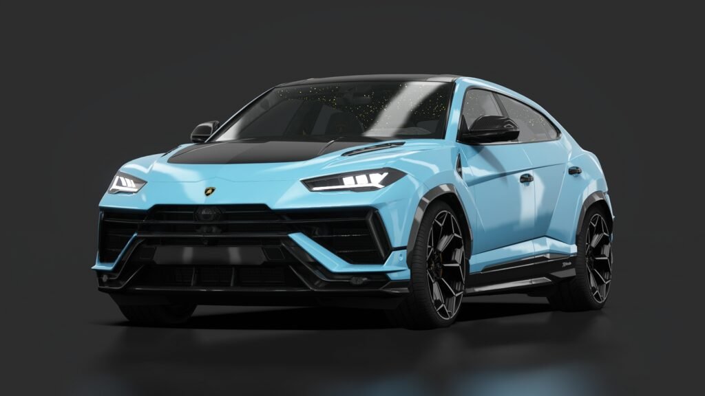 Lamborghini urus performante tuned redd spec blu cepheus