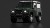 Land rover defender 90 00 green
