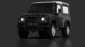 Land rover defender 90 black