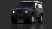 Land rover defender 90 blue
