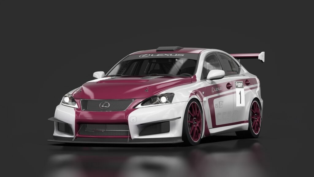 Lexus is f ccs r 2011 05 barbera red