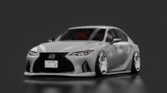 Lexus is350 f sport stance 4 sonic iridium