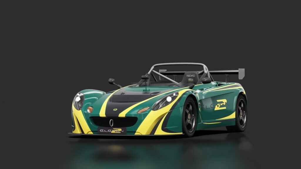 Lotus 2 eleven 2009 naturally aspired 00 vivid green