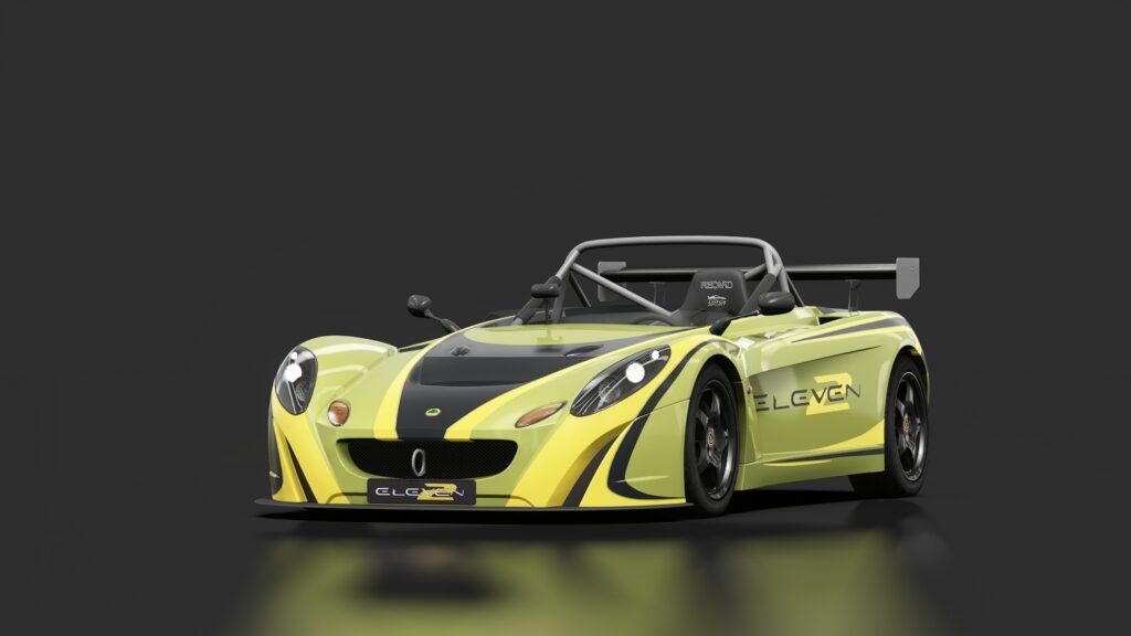 Lotus 2 eleven 2009 naturally aspired 01 isotope green