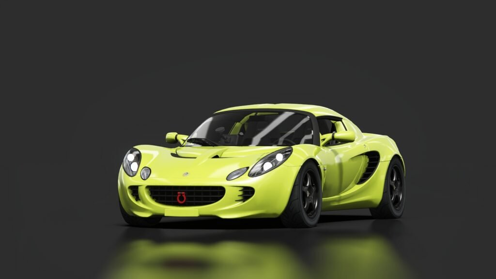 Lotus elise 111r 2005 lime green