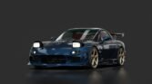 Mazda rx 7 ings n spec 01 itsdraik m8 montego blue metallic