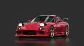 Mazda rx 7 ings n spec 02 itsdraik nu vintage red