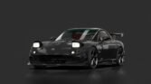 Mazda rx 7 ings n spec 03 itsdraik pz brilliant black