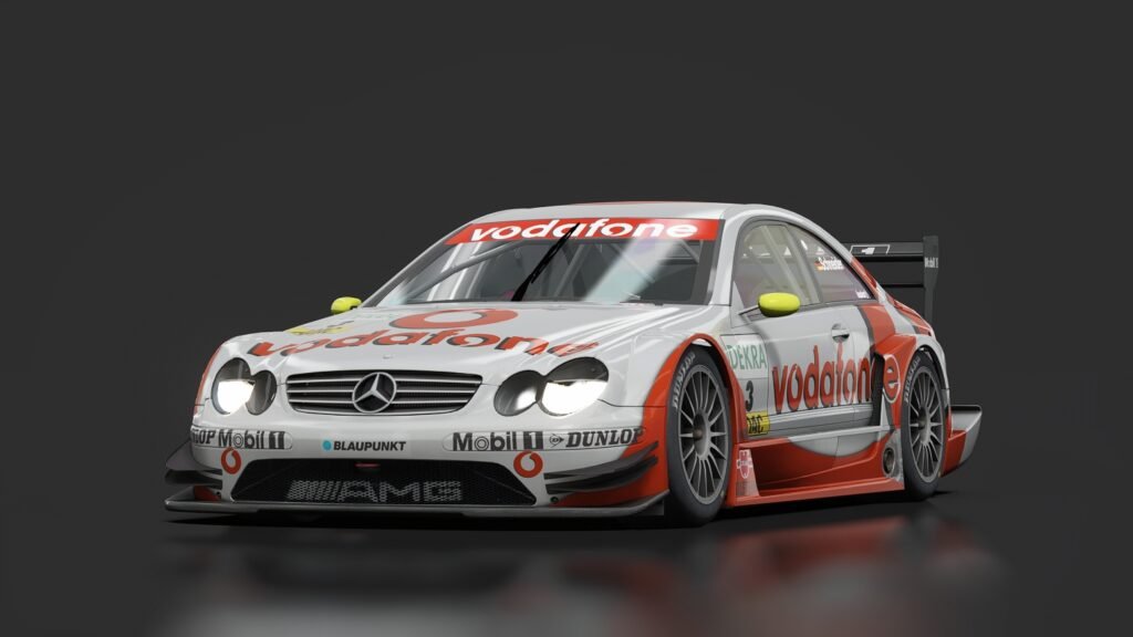 Mercedes benz clk dtm (c209) 2003 2003 dtm 03