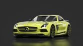 Mercedes benz sls amg black series afterglow amg