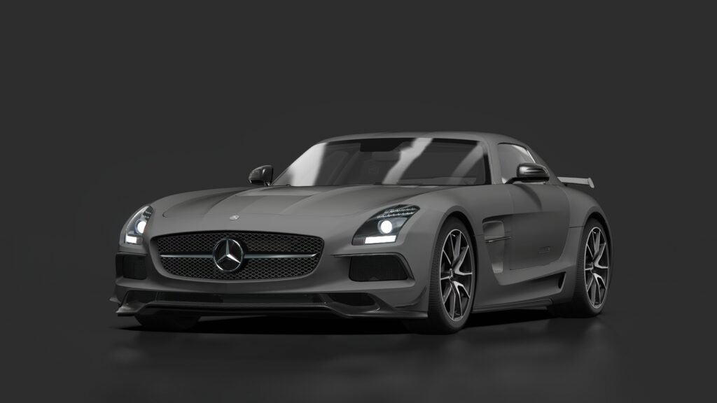 Mercedes benz sls amg black series alanite grey designo