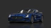 Mercedes benz sls amg black series brilliant blue magno designo