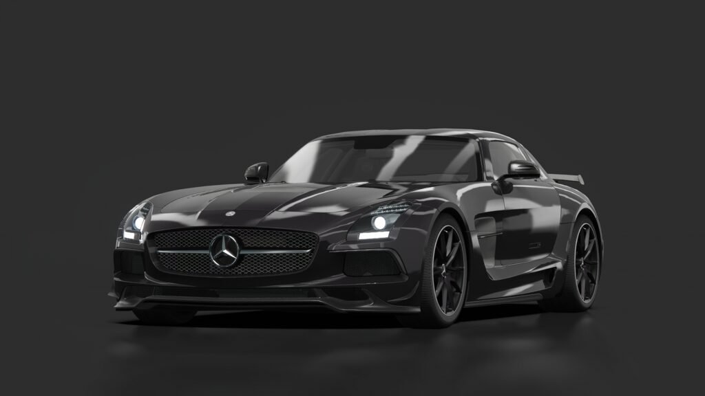 Mercedes benz sls amg black series carbon