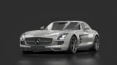 Mercedes benz sls amg (c197) amg monza grey magno