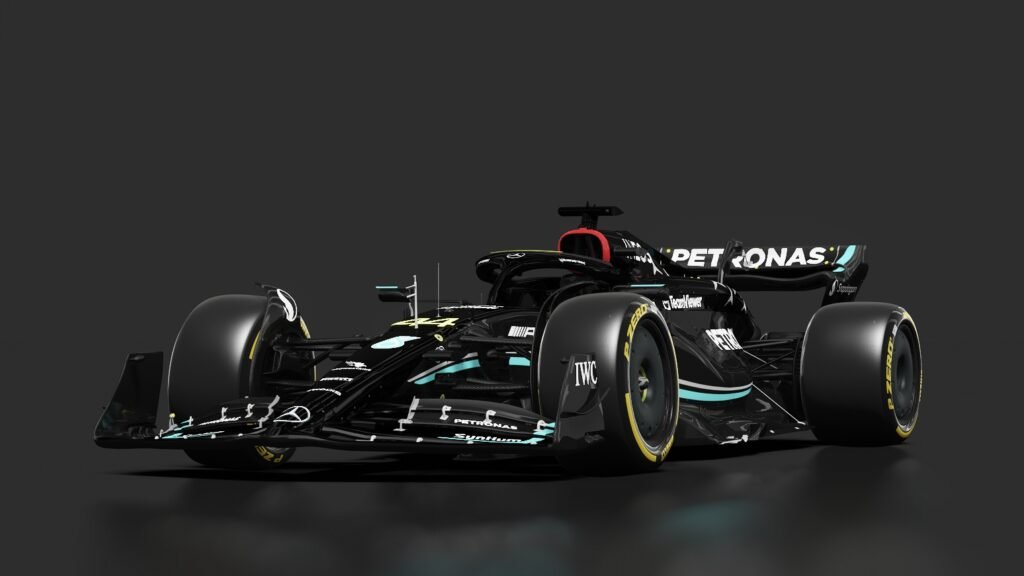 Mercedes benz w14 s1 f1 2023 hamilton