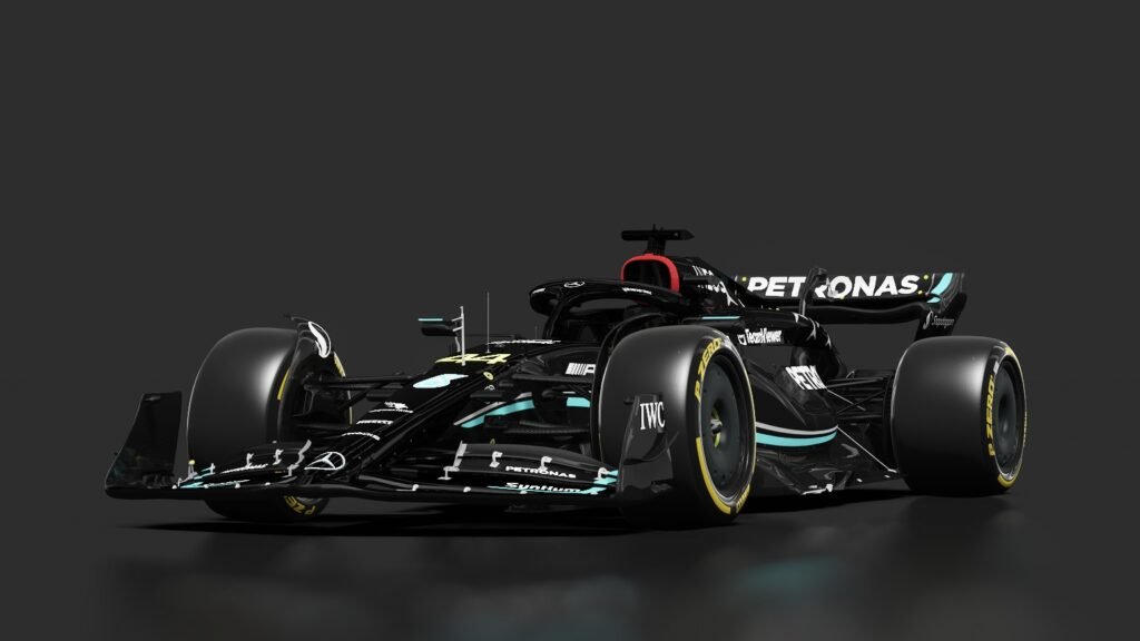 Mercedes benz w14 s1 f1 2023 hamilton preseason