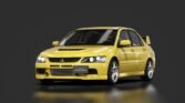Mitsubishi lancer evolution ix gsr 03 dandelion yellow