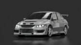 Mitsubishi lancer evolution viii blr specials 04 cool silver metallic